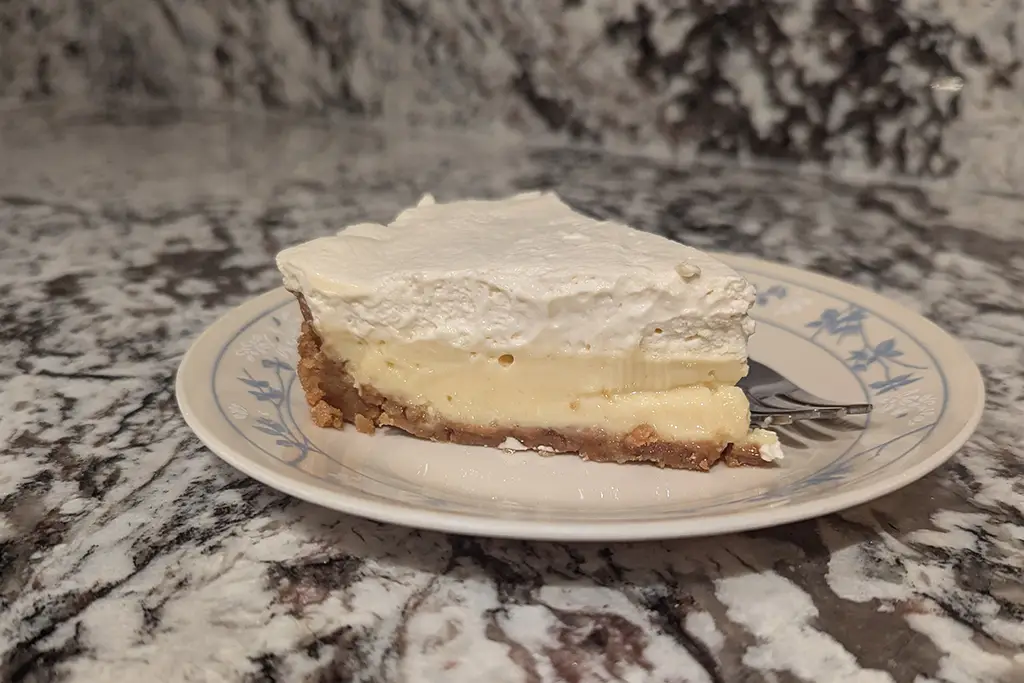 Key Lime Pie Slice